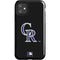 MLB Colorado Rockies - Solid Distressed iPhone 11 Impact Case