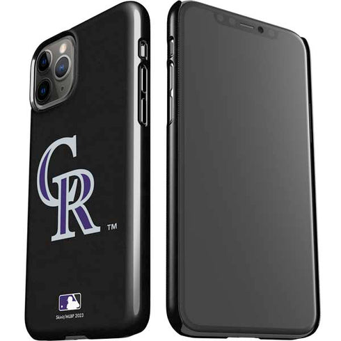 MLB Colorado Rockies - Solid Distressed iPhone 11 Pro Lite Case