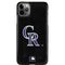 MLB Colorado Rockies - Solid Distressed iPhone 11 Pro Max Lite Case