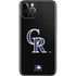 MLB Colorado Rockies - Solid Distressed iPhone 11 Pro Skin