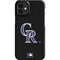 MLB Colorado Rockies - Solid Distressed iPhone 12 Mini Lite Case