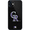 MLB Colorado Rockies - Solid Distressed iPhone 12 Mini Skin
