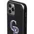 MLB Colorado Rockies - Solid Distressed iPhone 12 Pro Impact Case