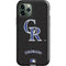 MLB Colorado Rockies - Solid Distressed iPhone 12 Pro Max Impact Case