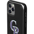 MLB Colorado Rockies - Solid Distressed iPhone 12 Pro Max Impact Case