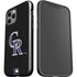 MLB Colorado Rockies - Solid Distressed iPhone 12 Pro Max Impact Case