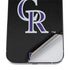 MLB Colorado Rockies - Solid Distressed iPhone 12 Pro Max Skin