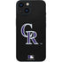 MLB Colorado Rockies - Solid Distressed iPhone 13 Mini Skin