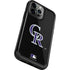 MLB Colorado Rockies - Solid Distressed iPhone 13 Pro Cargo Case