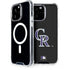 MLB Colorado Rockies - Solid Distressed iPhone 13 Pro Max MagSafe Case