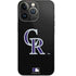 MLB Colorado Rockies - Solid Distressed iPhone 13 Pro Skin
