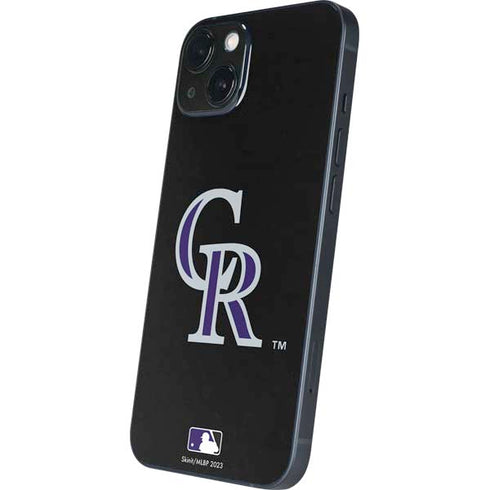 MLB Colorado Rockies - Solid Distressed iPhone 13 Skin