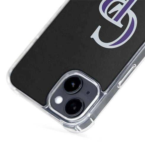 MLB Colorado Rockies - Solid Distressed iPhone 14 MagSafe Case