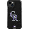 MLB Colorado Rockies - Solid Distressed iPhone 15 Plus Impact Case