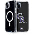 MLB Colorado Rockies - Solid Distressed iPhone 14 Plus MagSafe Case