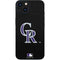 MLB Colorado Rockies - Solid Distressed iPhone 15 Plus Skin