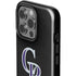 MLB Colorado Rockies - Solid Distressed iPhone 15 Pro Impact Case