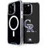 MLB Colorado Rockies - Solid Distressed iPhone 15 Pro MagSafe Case