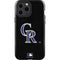 MLB Colorado Rockies - Solid Distressed iPhone 15 Pro Max Impact Case
