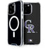 MLB Colorado Rockies - Solid Distressed iPhone 15 Pro Max MagSafe Case