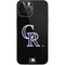 MLB Colorado Rockies - Solid Distressed iPhone 14 Pro Max Skin