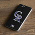 MLB Colorado Rockies - Solid Distressed iPhone 8 Plus Skin