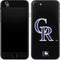 MLB Colorado Rockies - Solid Distressed iPhone 8 Skin