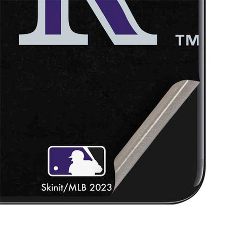 MLB Colorado Rockies - Solid Distressed iPhone SE (2nd & 3rd Gen) Skin