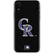 MLB Colorado Rockies - Solid Distressed iPhone XR Skin