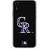 MLB Colorado Rockies - Solid Distressed iPhone XR Skin
