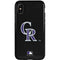 MLB Colorado Rockies - Solid Distressed iPhone XS Pro Case