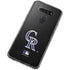 MLB Colorado Rockies - Solid Distressed LG K51/Q51 Clear Case