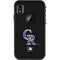 MLB Colorado Rockies - Solid Distressed LifeProof Fre iPhone Skin