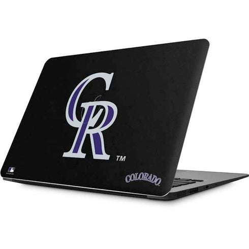 MLB Colorado Rockies - Solid Distressed Apple MacBook Skin