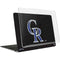 MLB Colorado Rockies - Solid Distressed MacBook Air 13in M1 (2021) Case plus Skin
