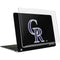 MLB Colorado Rockies - Solid Distressed MacBook Air 15in (2023-2025) Case plus Skin