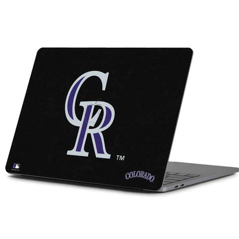 MLB Colorado Rockies - Solid Distressed Apple MacBook Pro 13-inch Skin