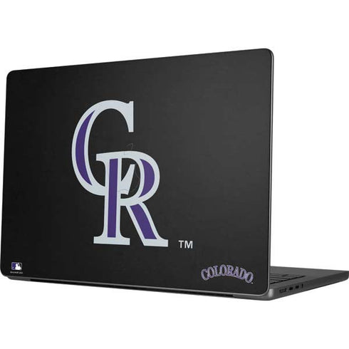 MLB Colorado Rockies - Solid Distressed MacBook Pro 14in (2021-24) Skin