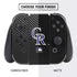 MLB Colorado Rockies - Solid Distressed Nintendo Switch Bundle Skin