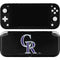 MLB Colorado Rockies - Solid Distressed Nintendo Switch Lite Skin