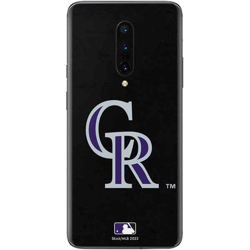 MLB Colorado Rockies - Solid Distressed OnePlus 7 Pro Skin
