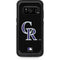 MLB Colorado Rockies - Solid Distressed Otterbox Commuter Galaxy Skin