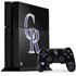MLB Colorado Rockies - Solid Distressed PS4 Console and Controller Bundle Skin