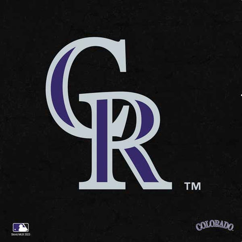 MLB Colorado Rockies - Solid Distressed PS4 Console and Controller Bundle Skin