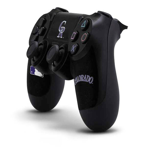 MLB Colorado Rockies - Solid Distressed PS4 Controller Skin
