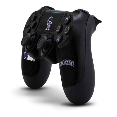 MLB Colorado Rockies - Solid Distressed PS4 Pro/Slim Controller Skin