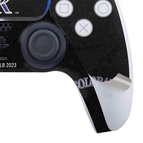 MLB Colorado Rockies - Solid Distressed PS5 Digital Edition Bundle Skin