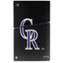 MLB Colorado Rockies - Solid Distressed PS5 Slim Disk Console Skin
