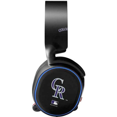 MLB Colorado Rockies - Solid Distressed SteelSeries Arctis 5 Skin
