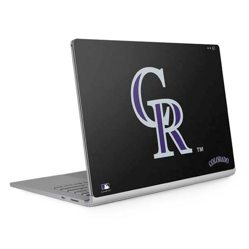 MLB Colorado Rockies - Solid Distressed Surface Book 2 13.5in Skin